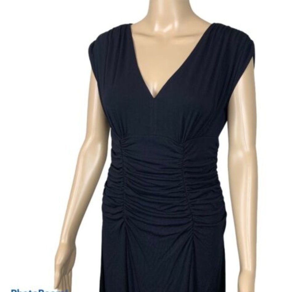 CAbi Monroe #108 Jersey Stretch Black Dress Sz S